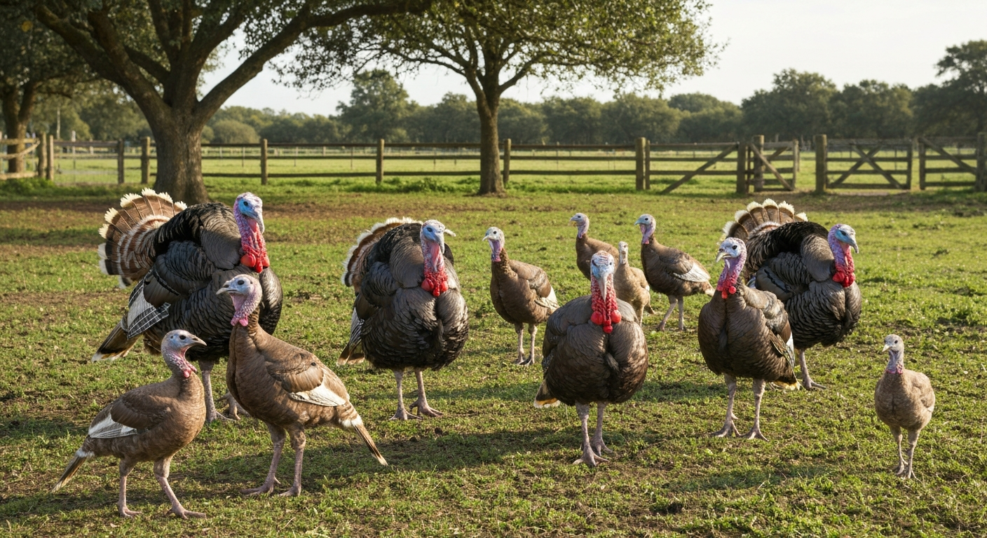 Ile waży indyk? Waga samca i samicy 2