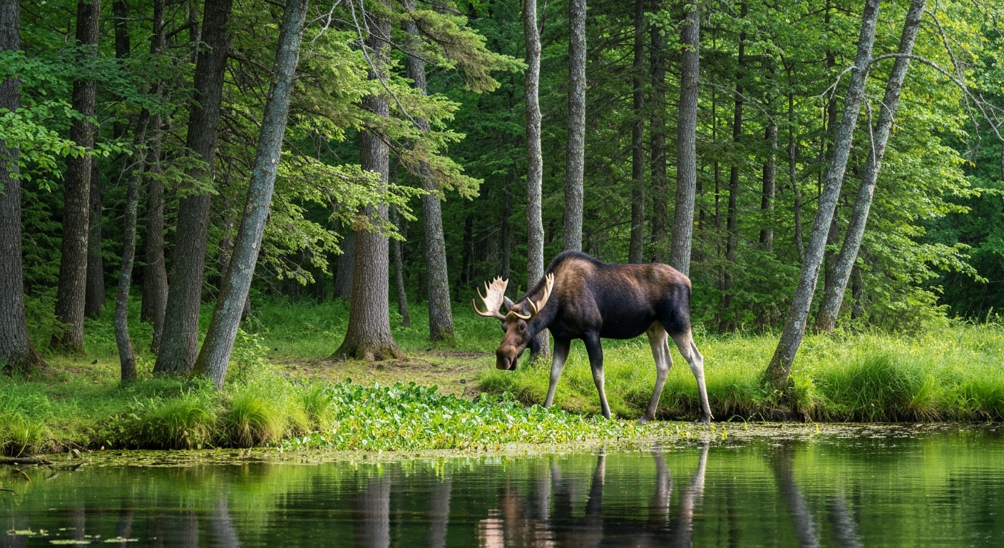 Ile waży łoś? Waga samca i samicy 2